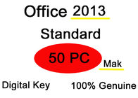 Codice chiave di Microsoft Office 2013 multilingue, chiave 2013 di attivazione di sig.ra ufficio del PC 50