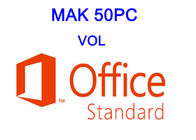 Chiave di norma di Microsoft Office 2016 del pc di volume 50 di Mak