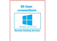 Il desktop remoto 2016 di Windows Server RDS assiste il collegamento di 50 UTENTI