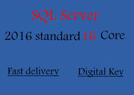 Chiave online standard di vendita al dettaglio di codice della licenza dei 16 centri di sql server 2016 globale