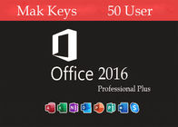 Un ms Office 2016 di 50 utenti pro più Windows Mak License Keys Online Activated