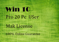 Consegna istantanea professionale di Volumn del pro della licenza del ms Win 10 di Mak utente di chiave 20