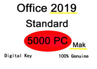 PC standard genuino di versione 5000 di codice chiave di Microsoft Office 2019 di lingua inglese
