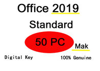 Lingua Microsoft Office 2019 di codice chiave di 100% multi del PC genuino di norma 50
