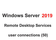 Il desktop remoto 2019 di Windows Server di 50 UTENTI assiste il min RAM di MB 512