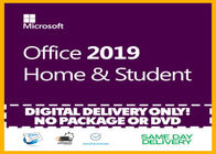 Licenza di attivazione di chiave del prodotto di codice chiave di Microsoft Office 2019 dello studente e della casa