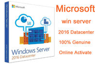 Chiave genuina 2016 di centro dati di Windows Server della licenza di Microsoft