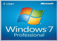 Pro chiave al minuto professionale di attivazione di 5 utenti di Windows 7
