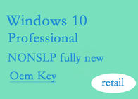Codice chiave professionale della licenza dell'OEM di NONSLP Microsoft Windows 10 completamente nuovi