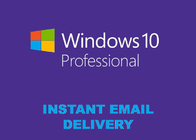 La chiave al minuto professionale USB della licenza di Windows 10 vince 10 pro Microsoft 32/64 di pacchetto pungente della scatola